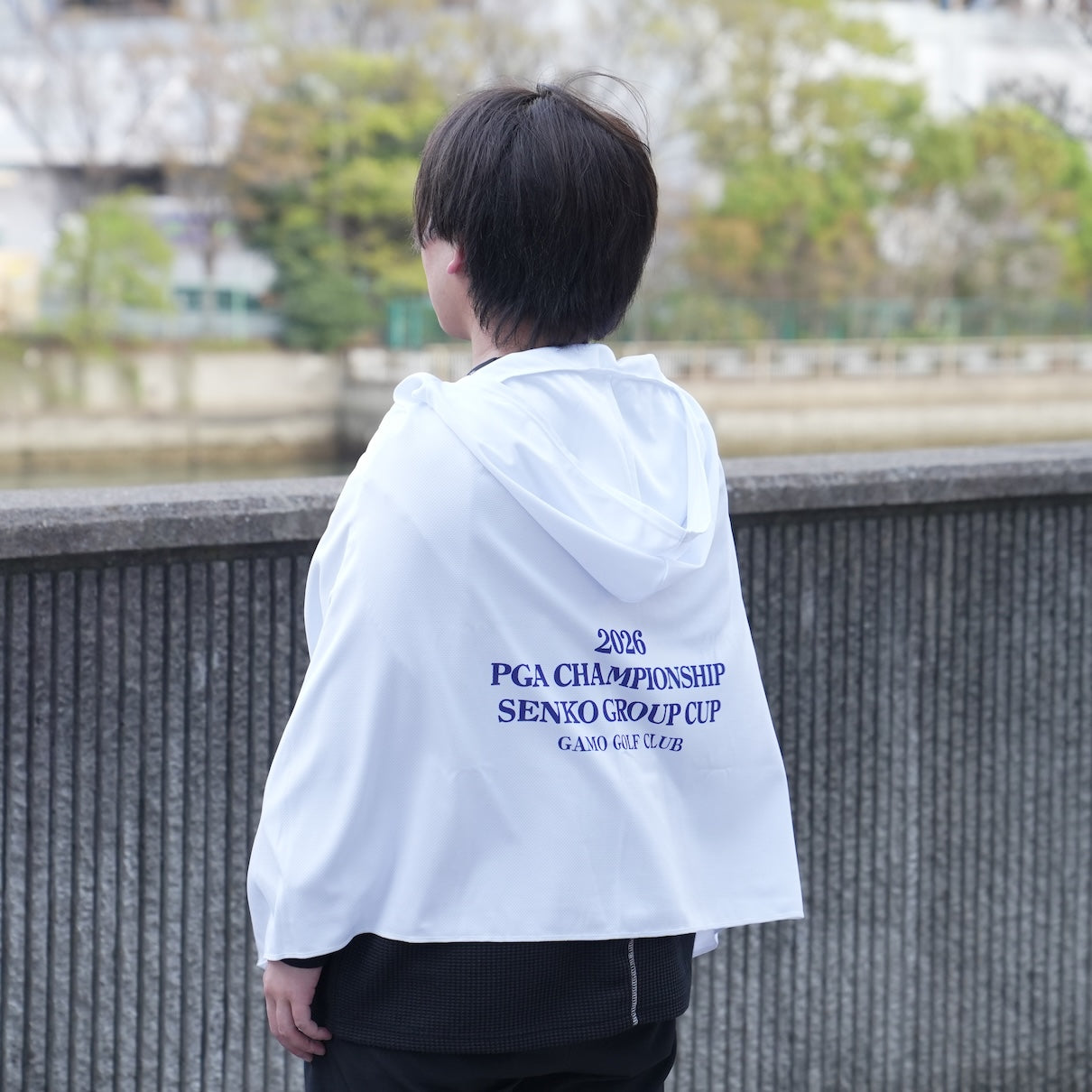 大会ロゴ入り 冷感ポンチョ – PGAセンコーグループカップ公式ストア